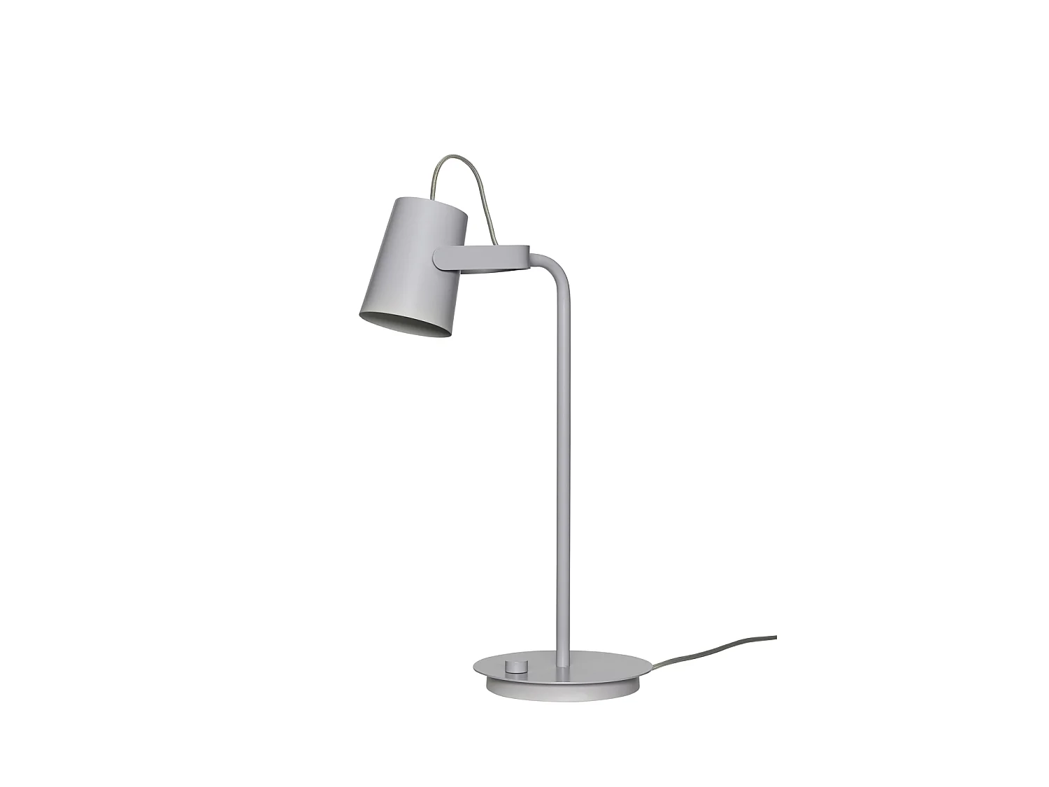 Hübsch Lampe de table Gris clair ARDENT
