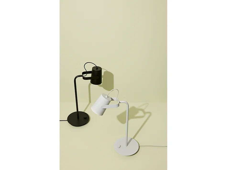Hübsch Lampe de table Gris clair ARDENT