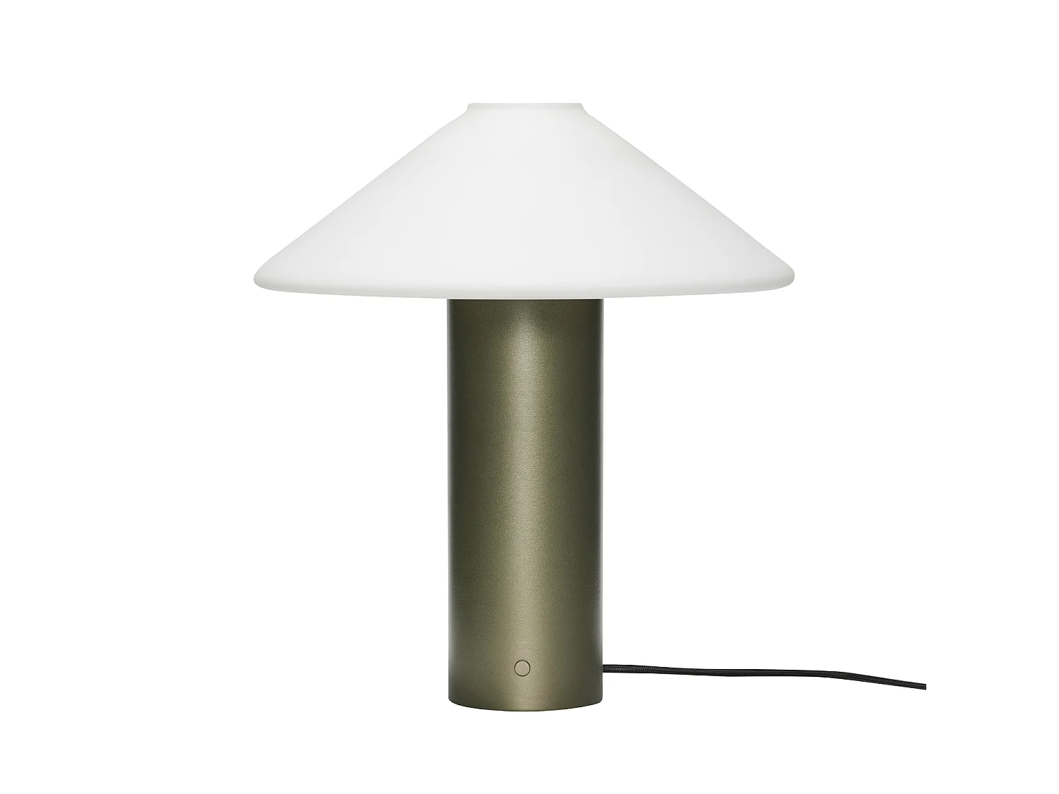Hübsch Lampe de Table Dark Green Fer Orbit