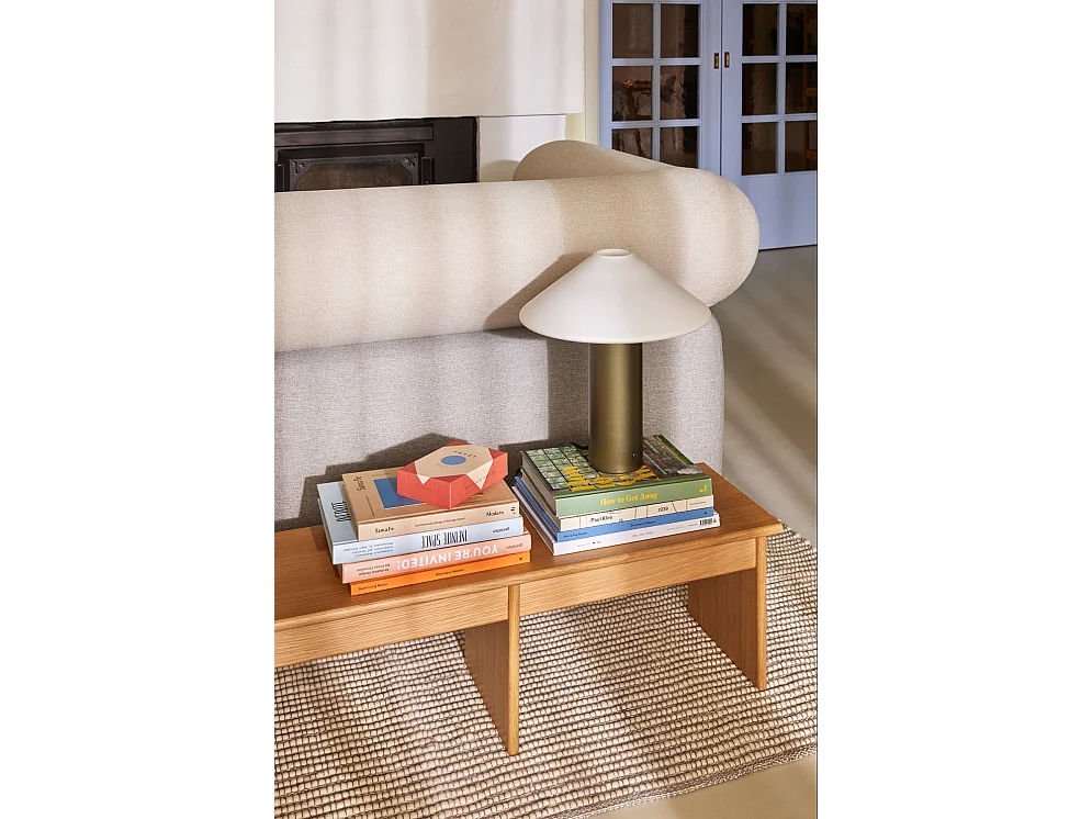 Hübsch Lampe de Table Dark Green Fer Orbit