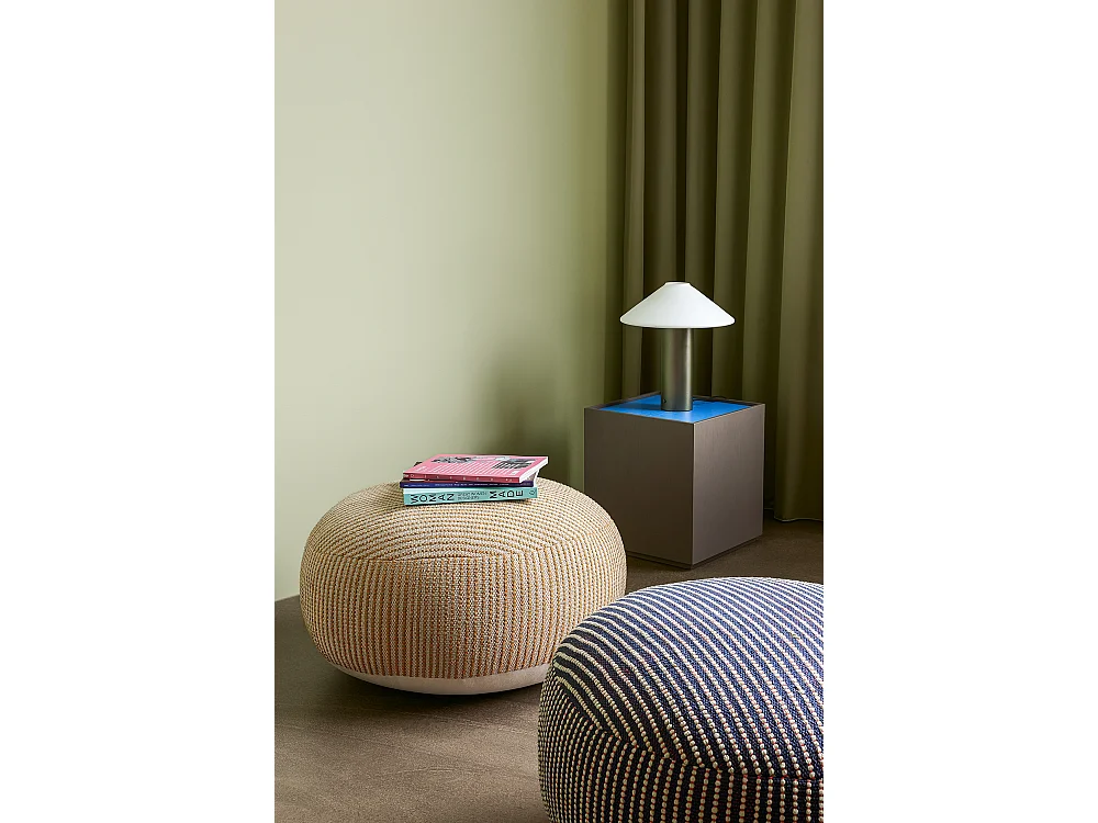 Hübsch Lampe de Table Dark Green Fer Orbit