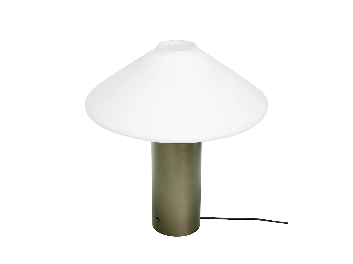 Hübsch Lampe de Table Dark Green Fer Orbit