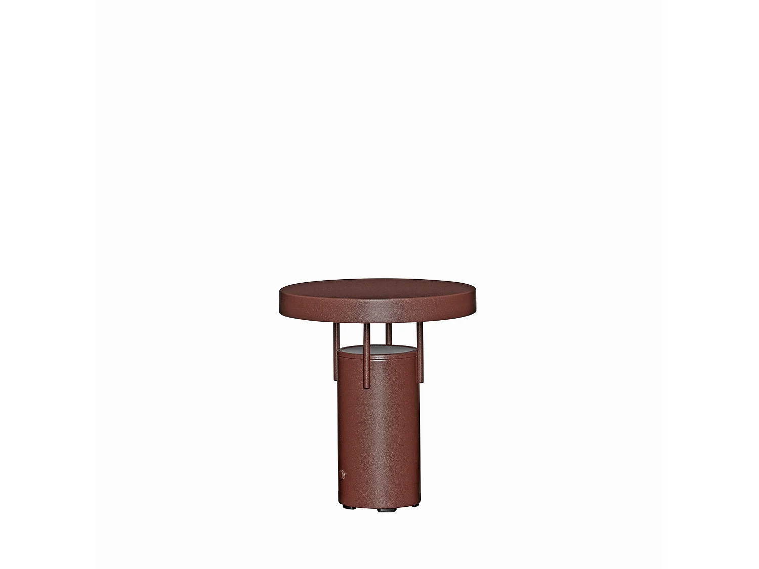 Hübsch Lampe Portable Mini Acrylique Bordeaux métallisé BRINGME