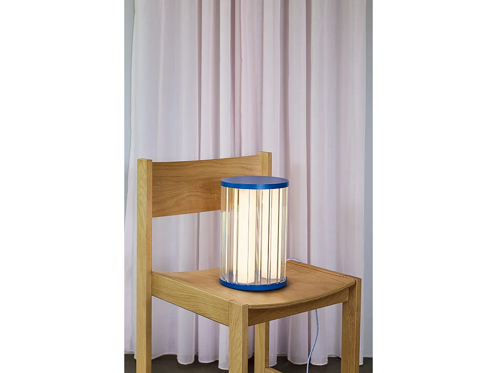 Hübsch Lampe de Table  Bleu ARU