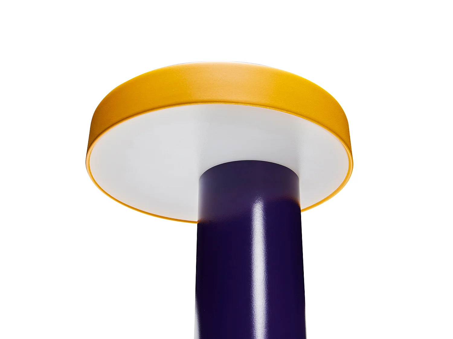 Hübsch Lampe de table Violet/Jaune Iron MAGIC
