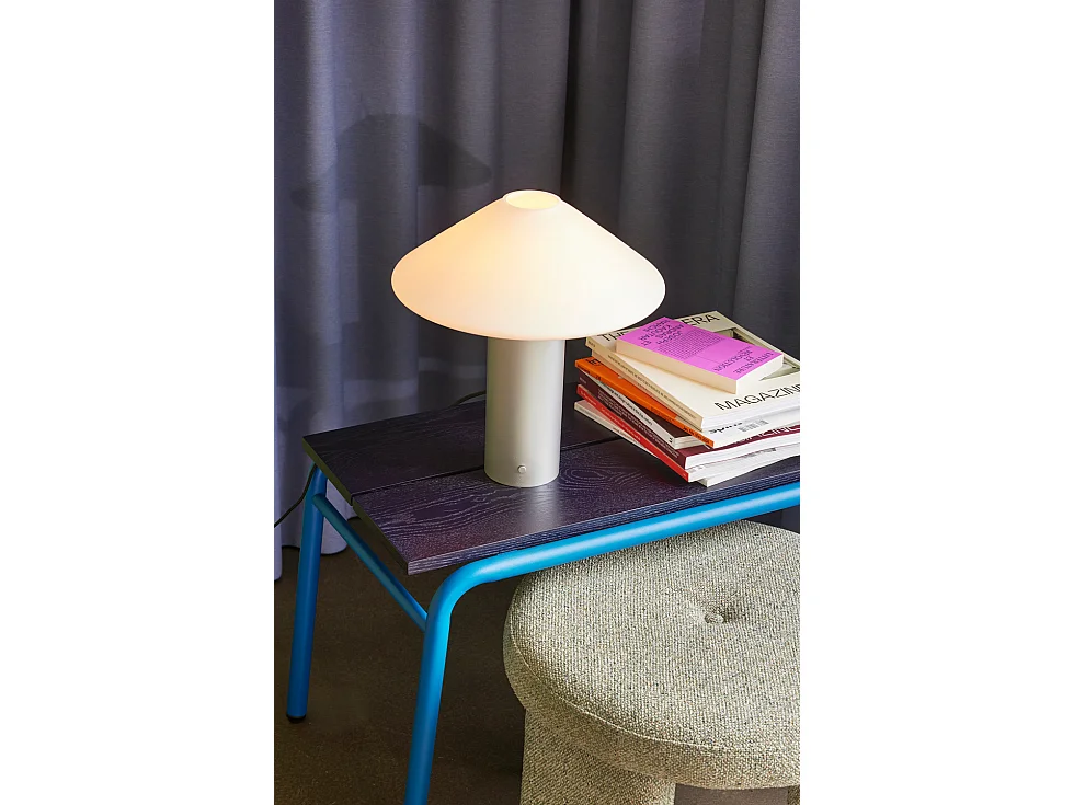 Hübsch Lampe de table Métal Argenté ORBIT