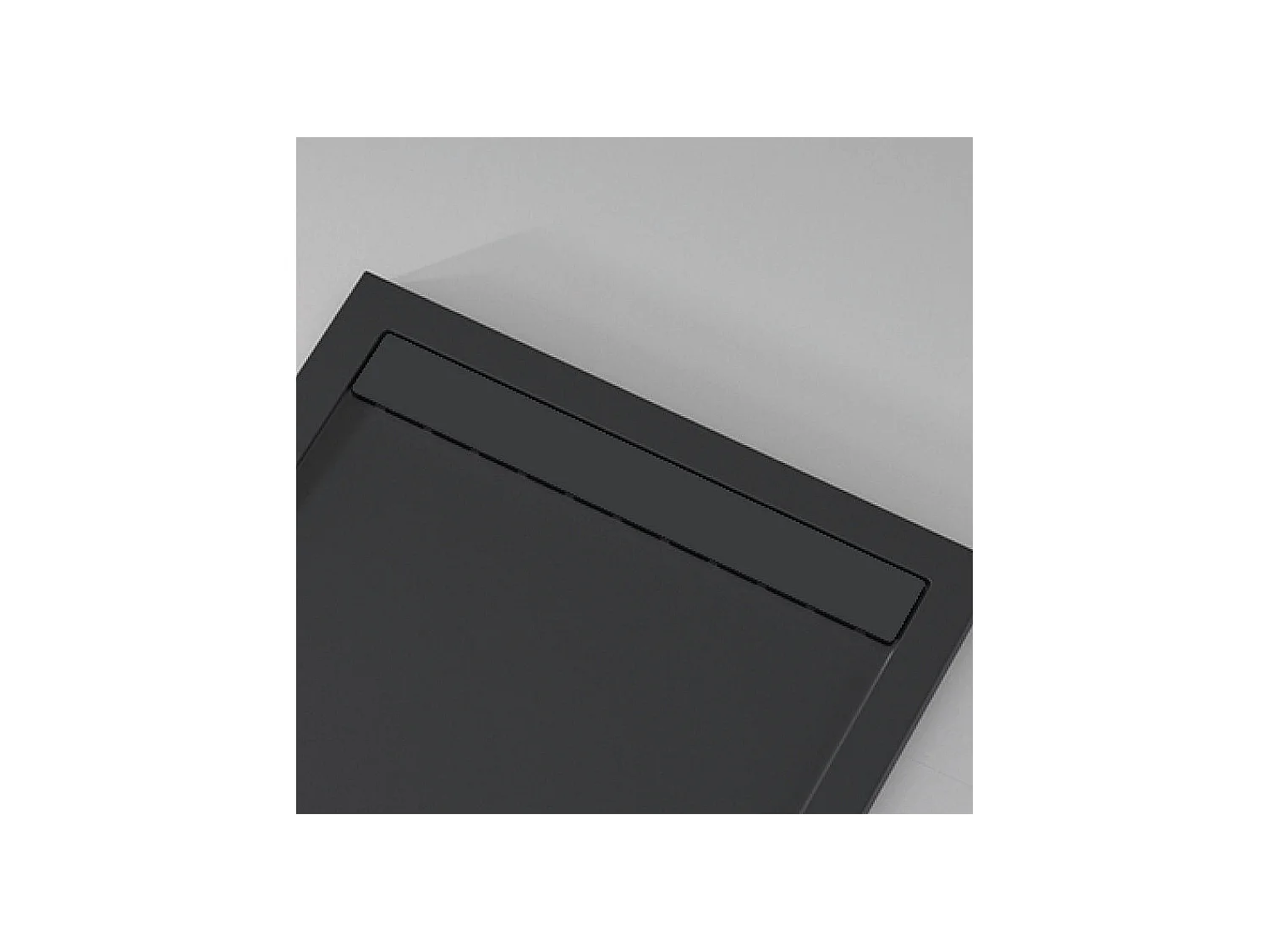 Plato de ducha pizarra CLEVER ANTRACITA  70x180 cm