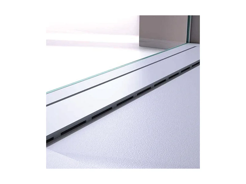 Plato de ducha pizarra CLEVER CENIZA  80x170 cm