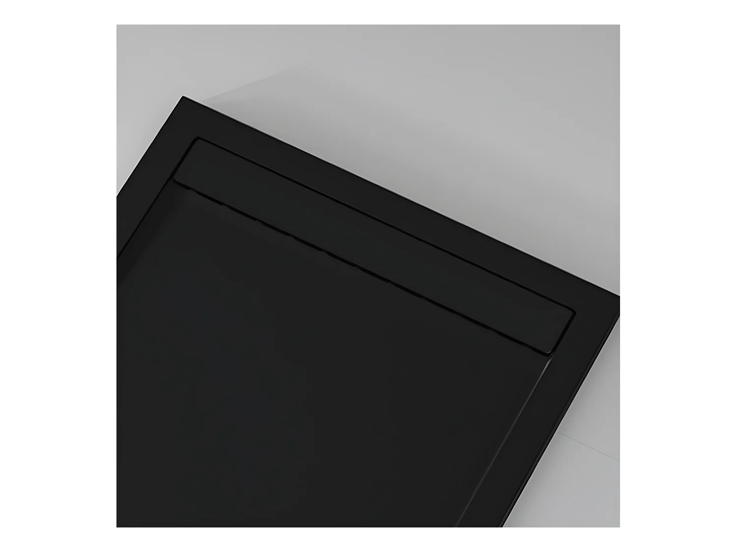 Plato de ducha pizarra CLEVER NEGRO  90x140 cm