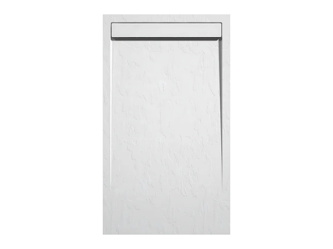 Plato de ducha pizarra CLEVER BLANCO  90x190 cm