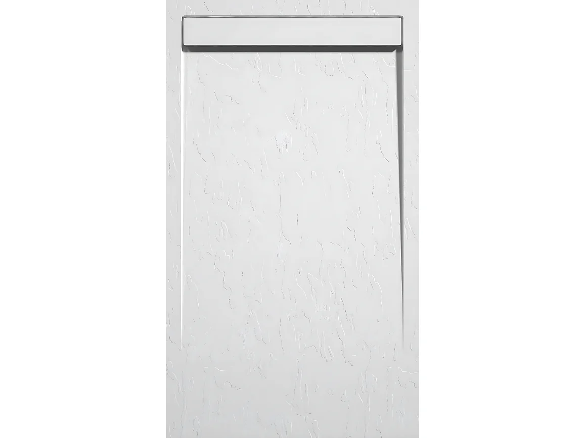 Plato de ducha pizarra CLEVER BLANCO  90x190 cm