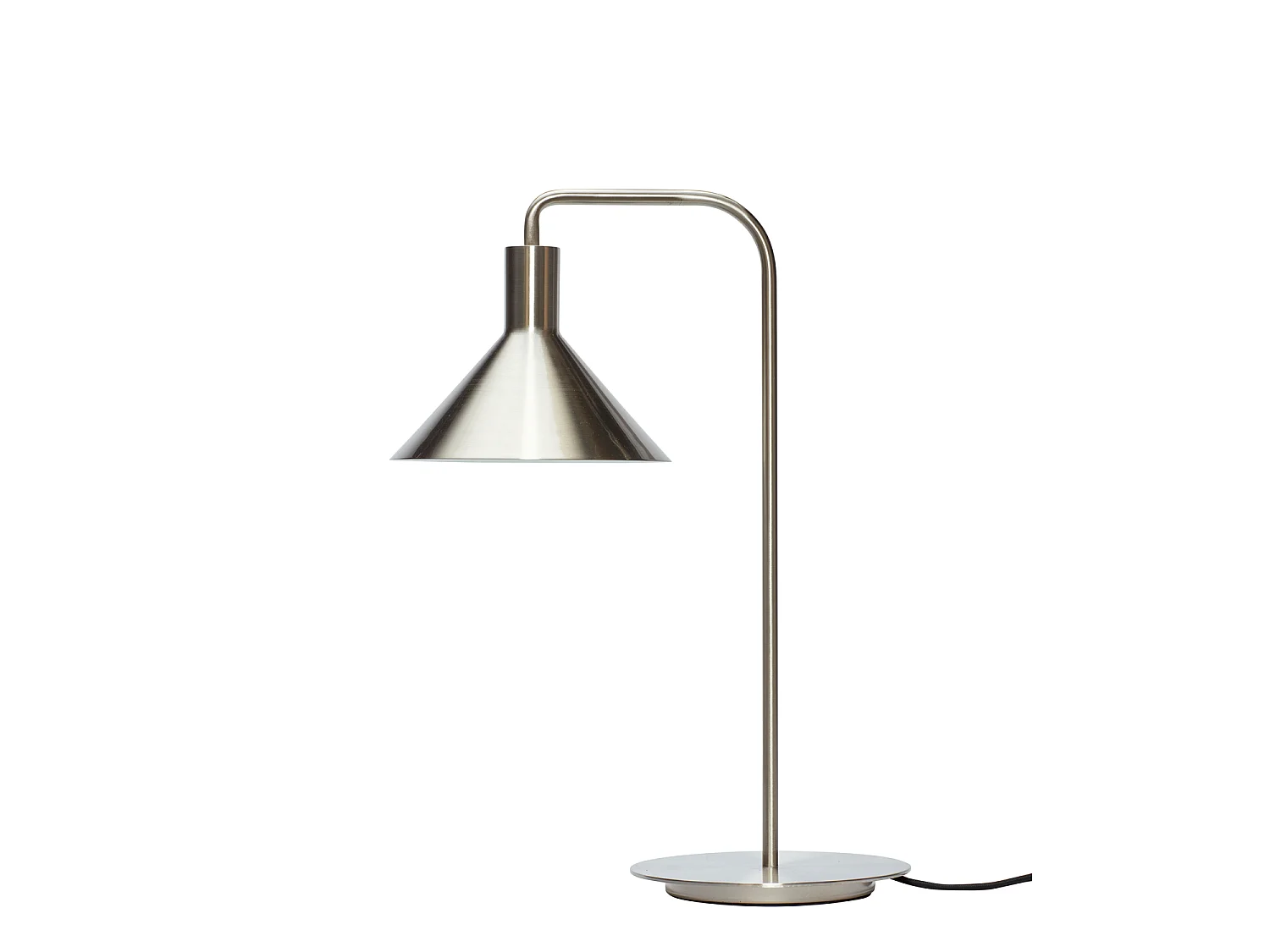 Hübsch Lampe de table Nickel SOLO