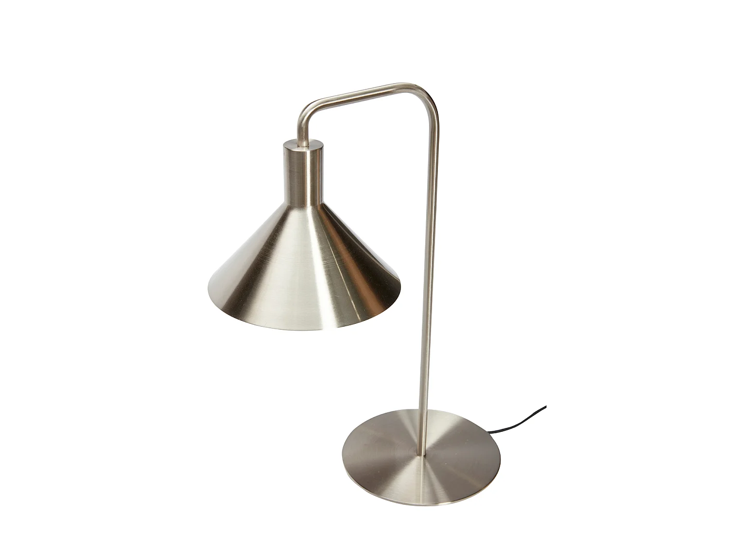 Hübsch Lampe de table Nickel SOLO