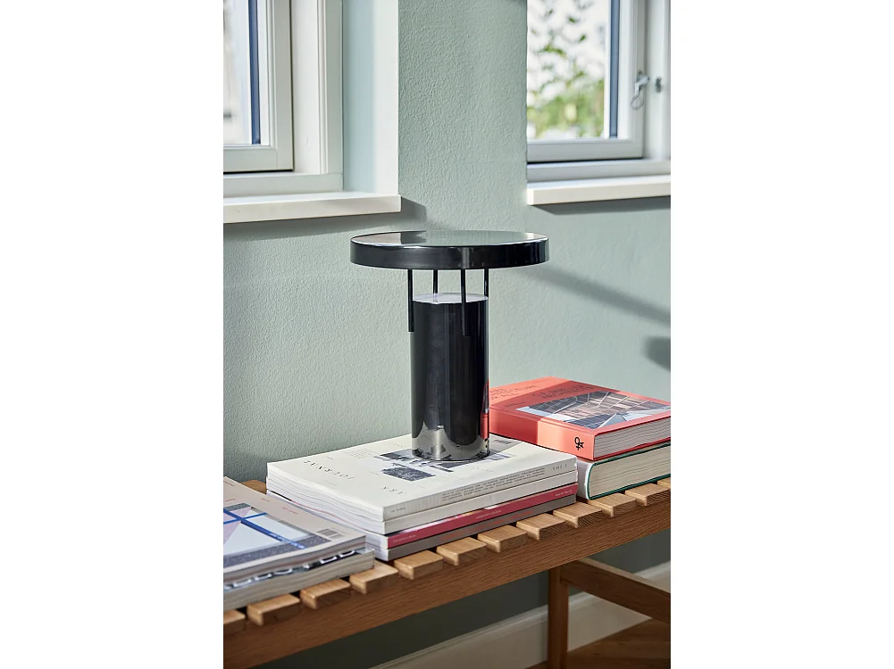 Hübsch Lampe portable Noir BRINGME