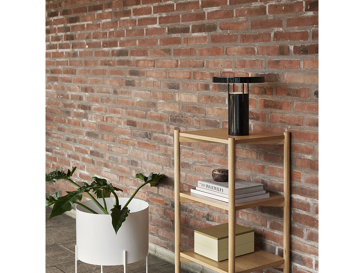 Hübsch Lampe portable Noir BRINGME