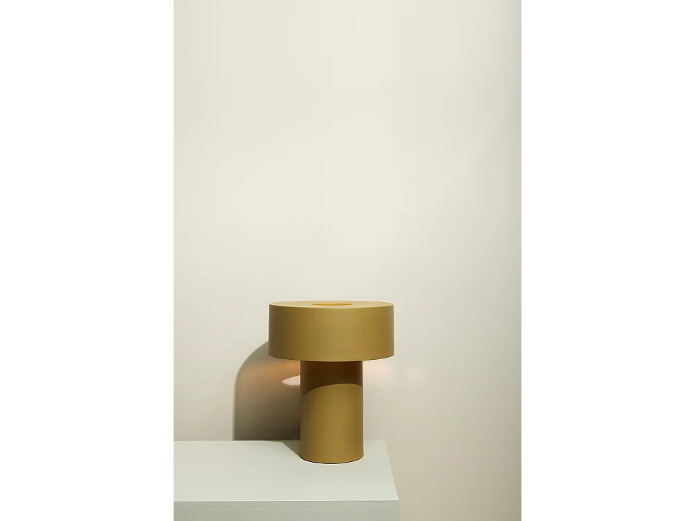 Hübsch Lampe de table Khaki Iron AKI