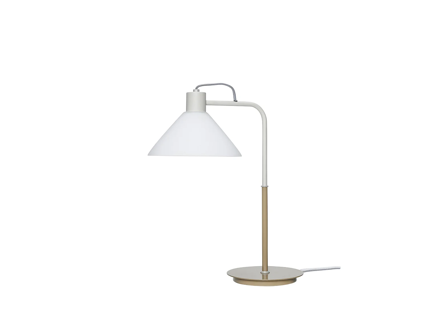 Hübsch Lampe de table Khaki Iron SPOT