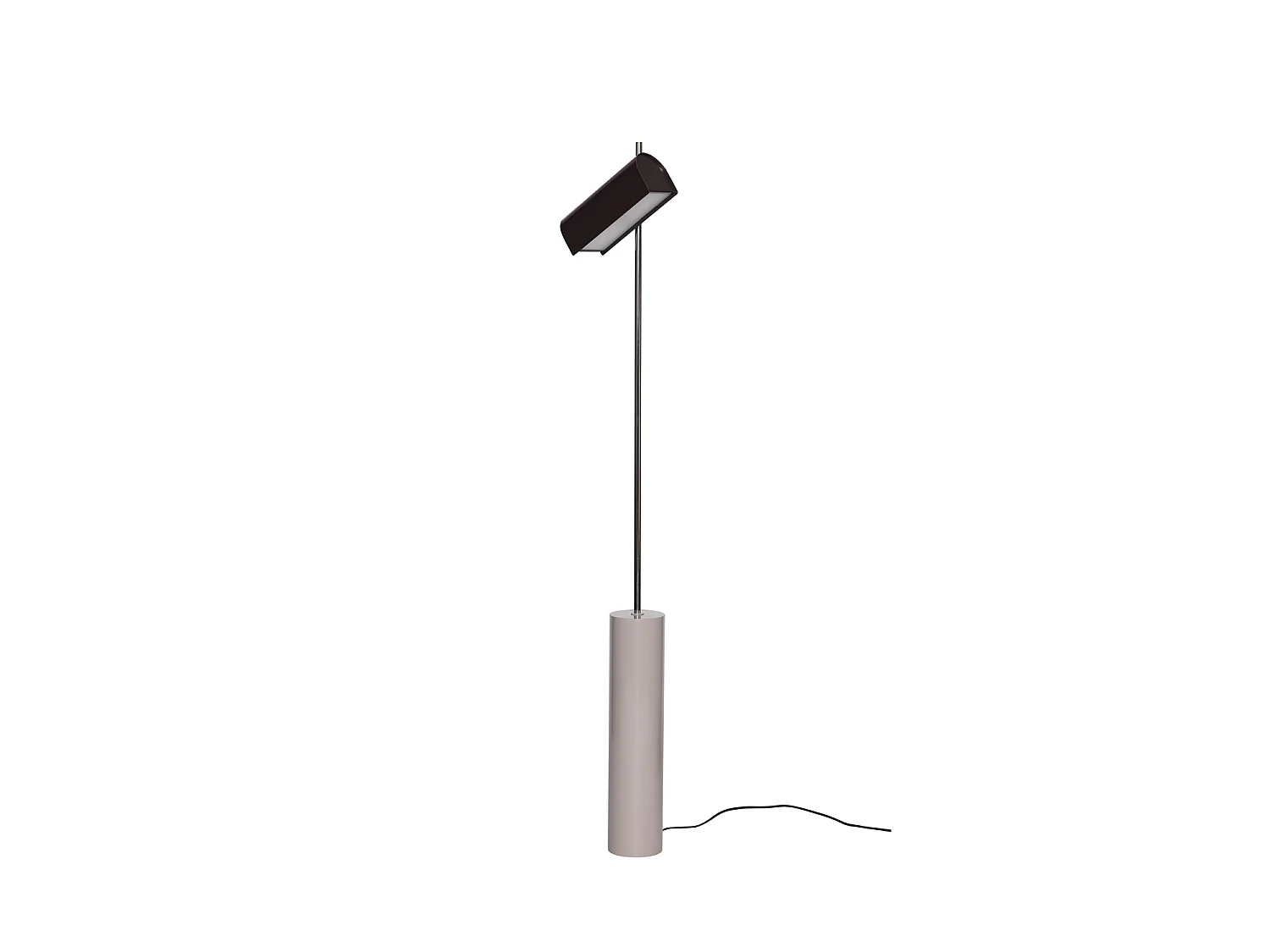 Hübsch Lampadaire Rond Marron REFLECTOR