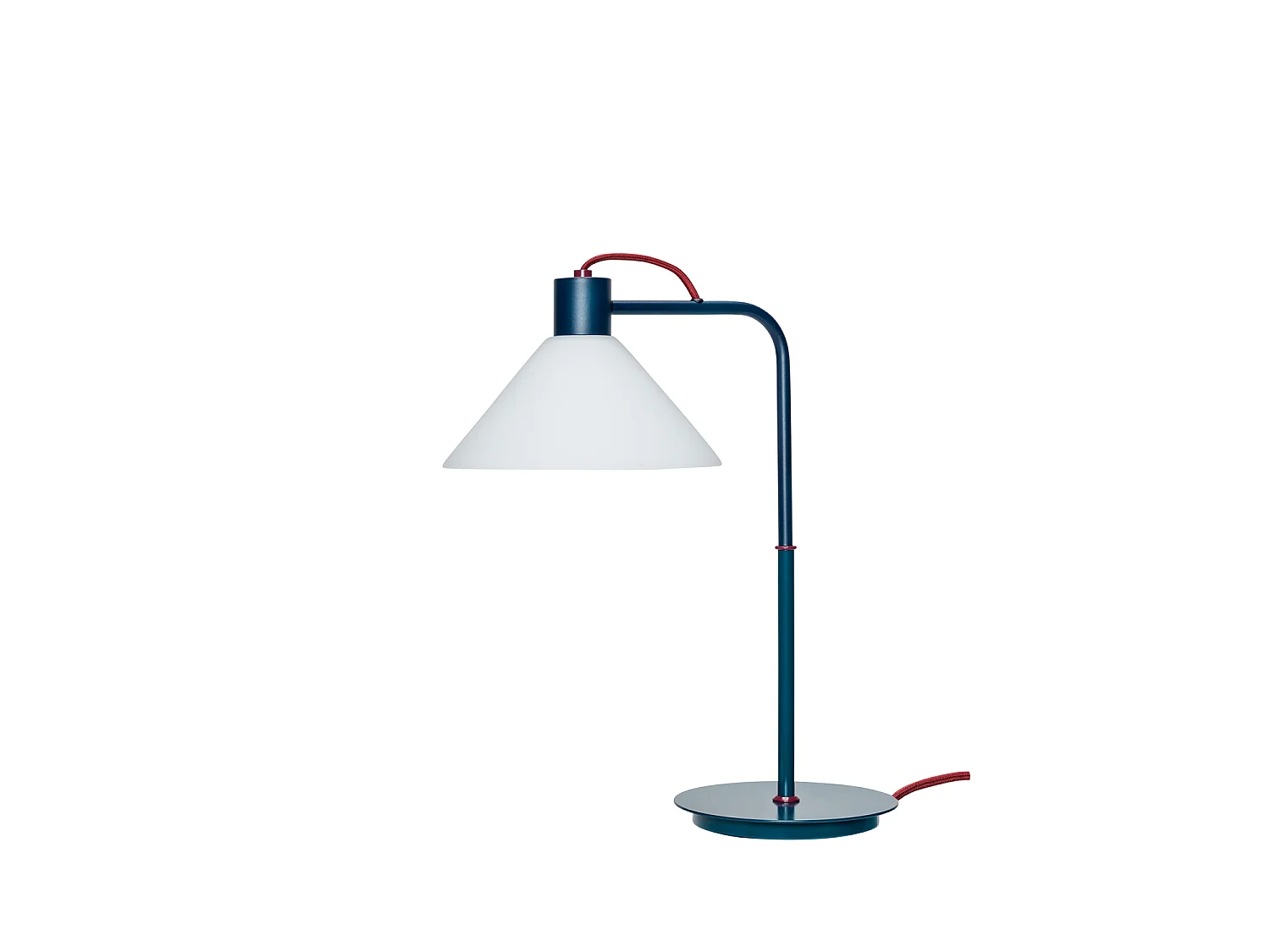 Hübsch Lampe de table Bleu Iron SPOT