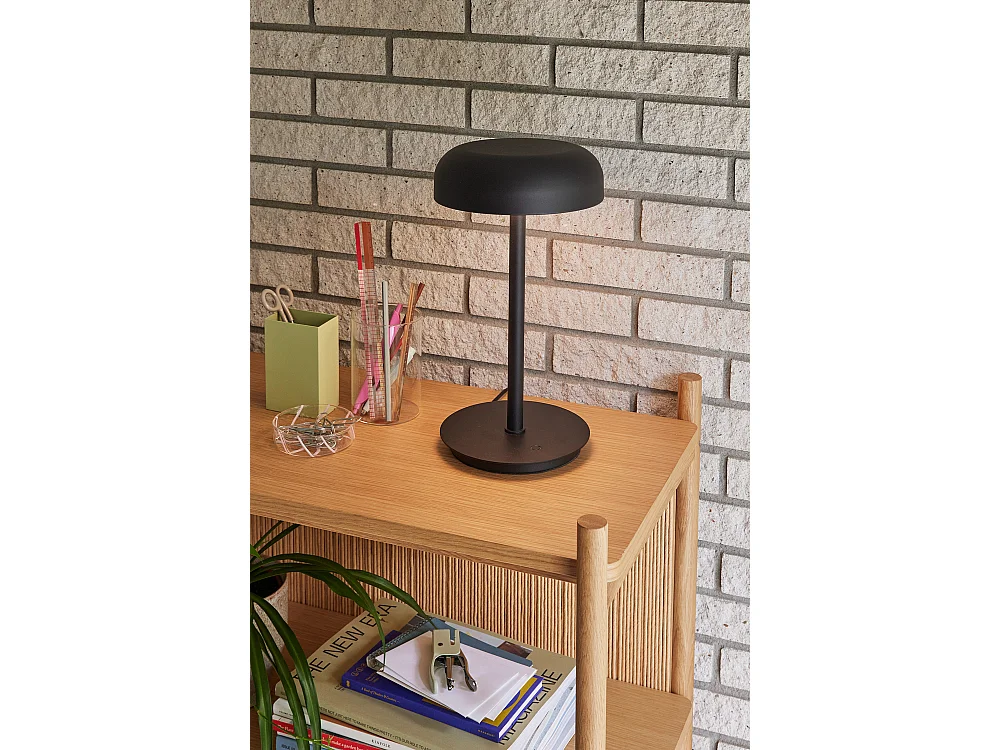 Hübsch Lampe de Table Noir Velo