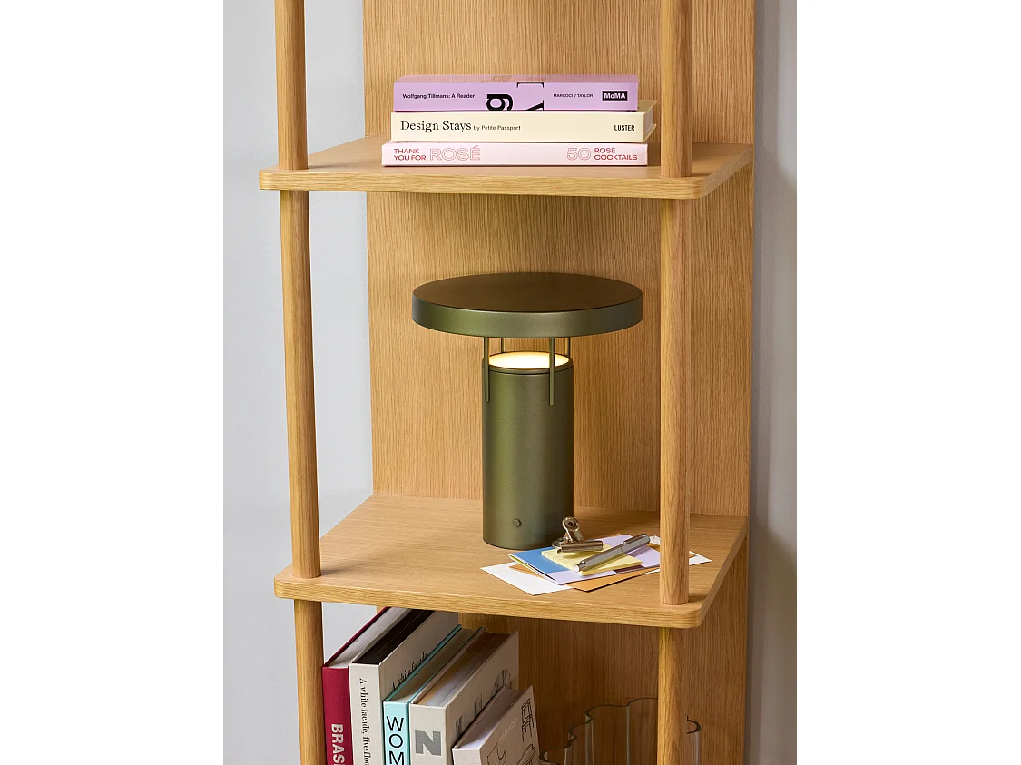 Hübsch Lampe Portable Acrylique Vert Foncé BringMe