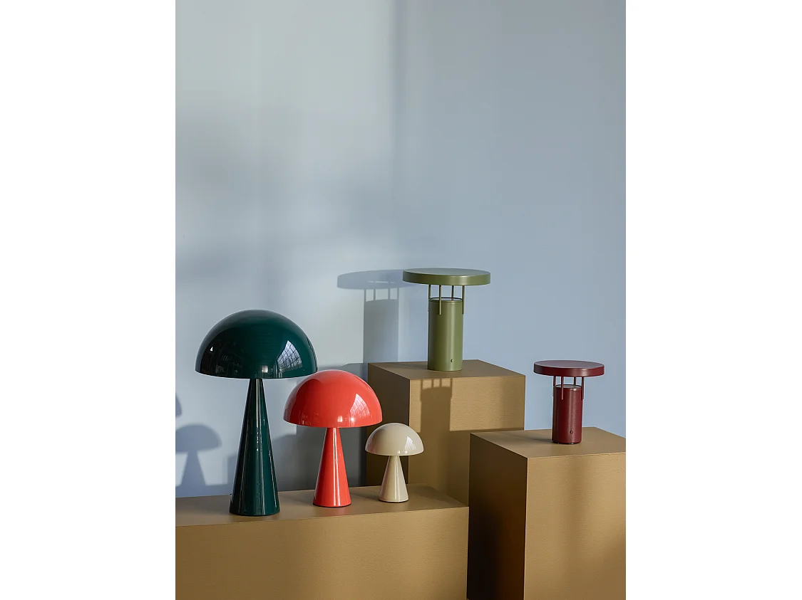 Hübsch Lampe Portable Acrylique Vert Foncé BringMe