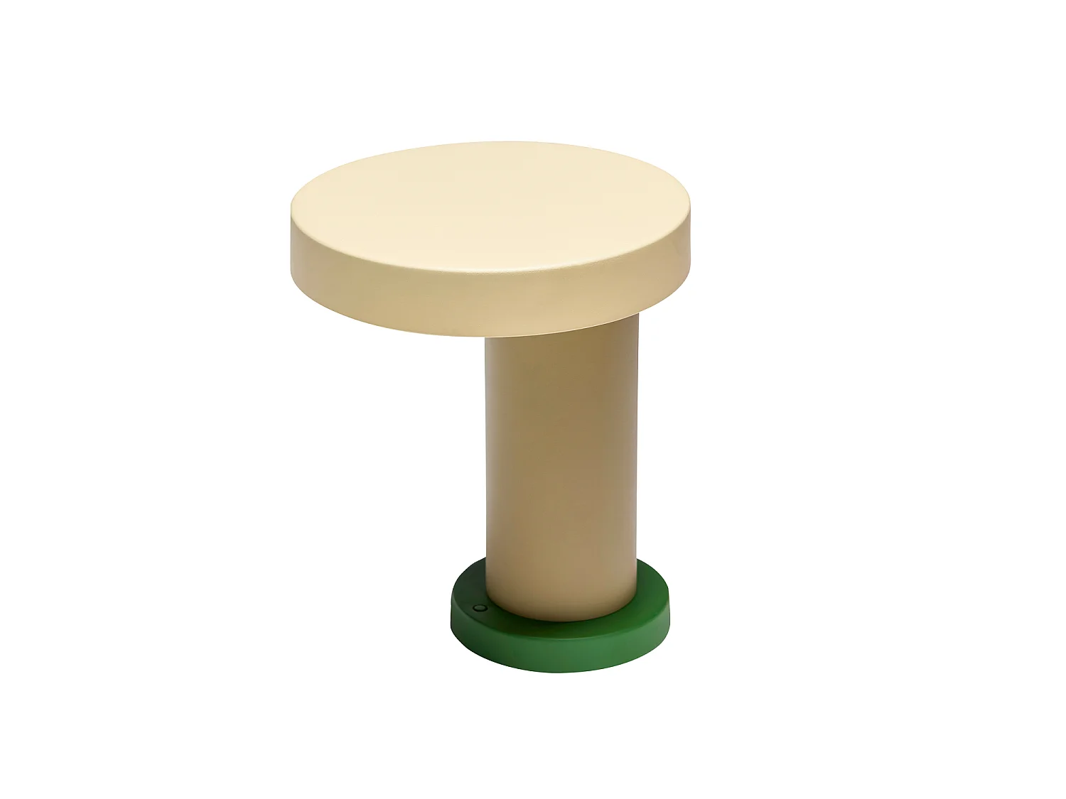 Hübsch Lampe de Table Vert Olive Iron MAGIC