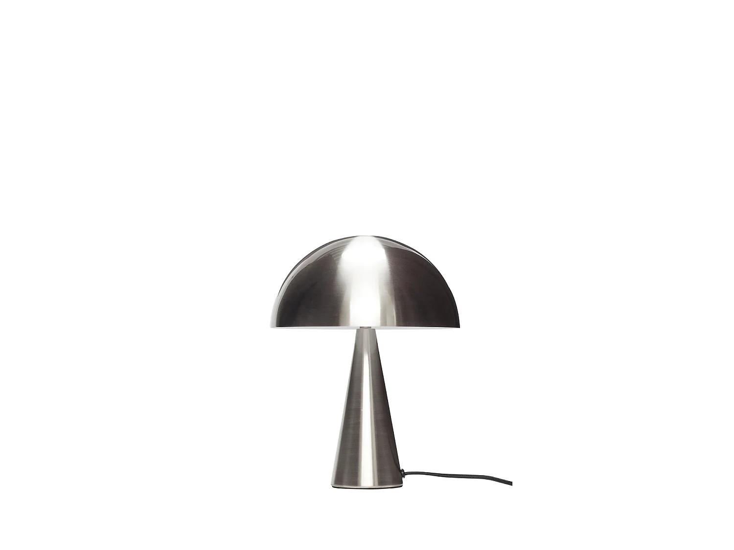 Hübsch Lampe de table Mini Nickel MUSH