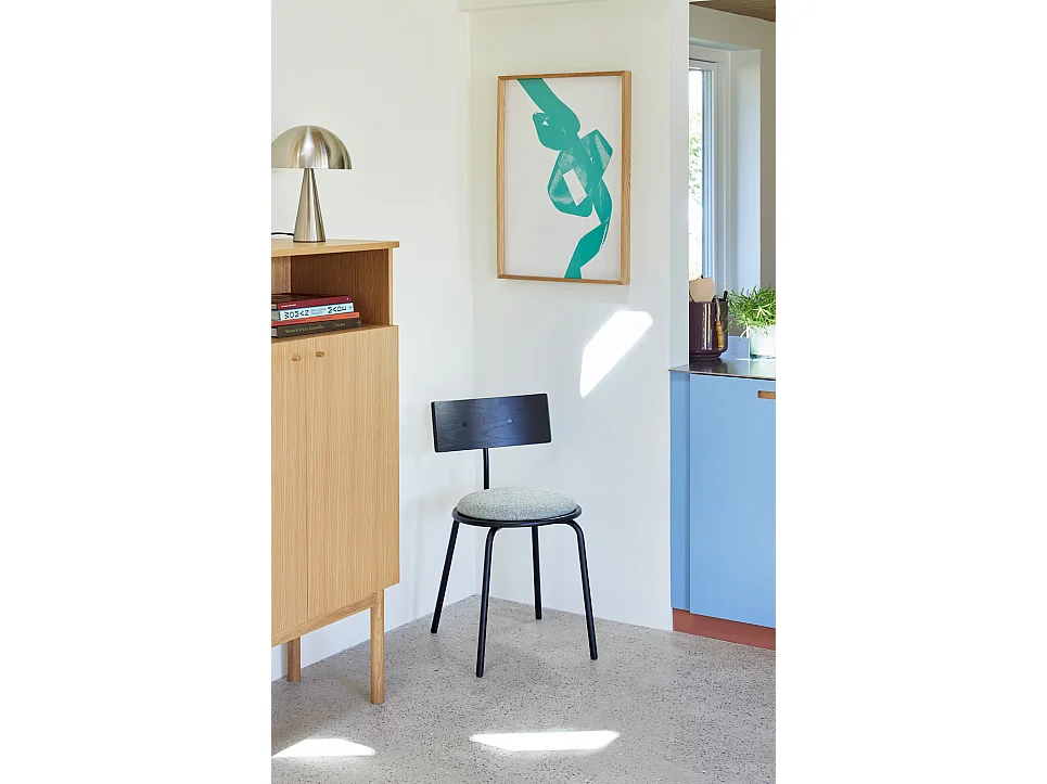 Hübsch Lampe de table Mini Nickel MUSH