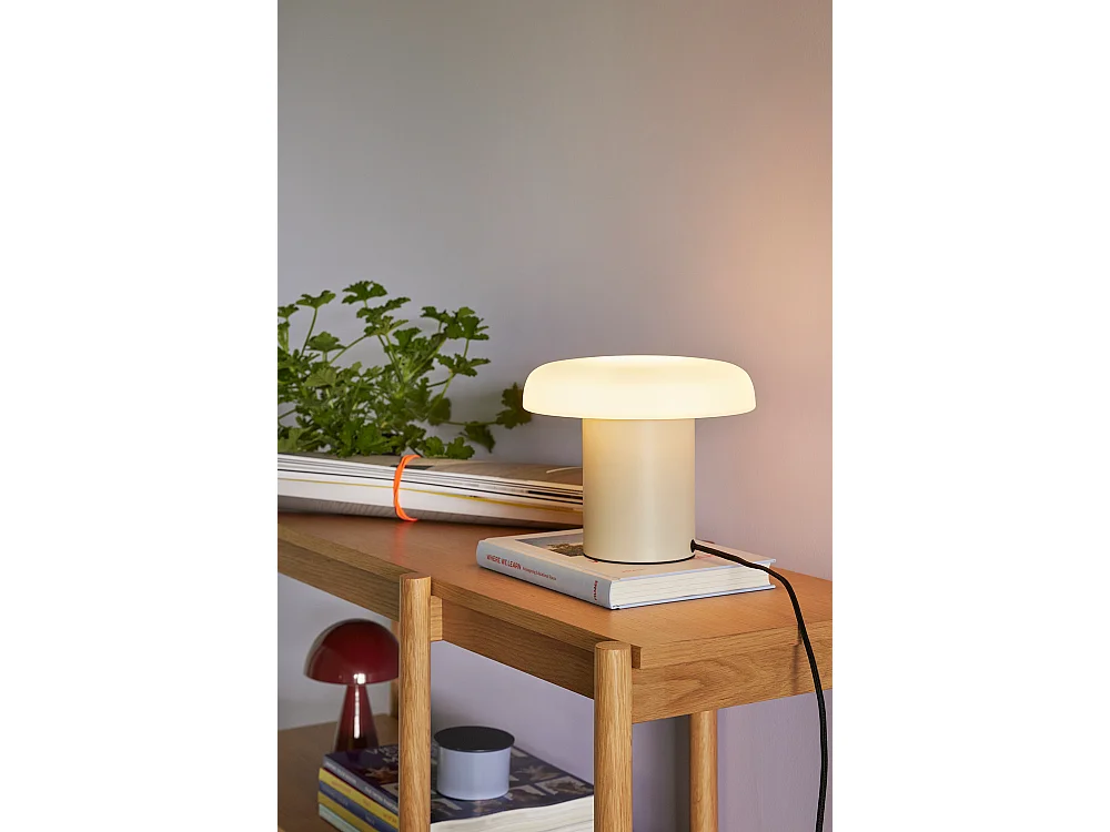 Hübsch Lampe de table Sand/White Ateliers