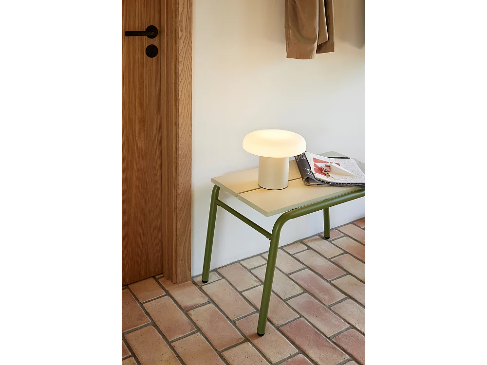 Hübsch Lampe de table Sand/White Ateliers