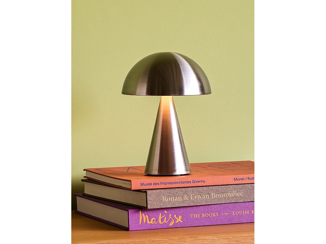 Hübsch Lampe Portative Nickel MUSH