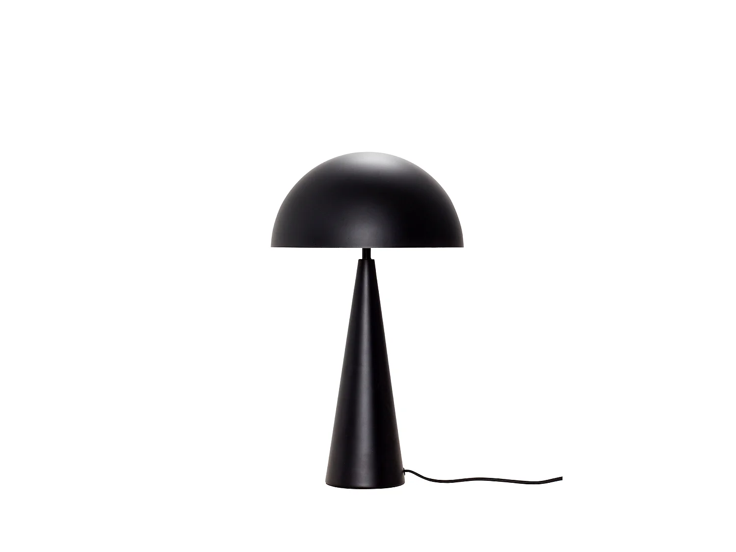Hübsch Lampe de table Hauteur Fer Noir MUSH