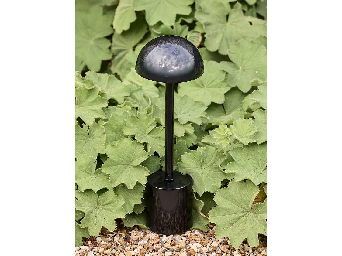 Hübsch Lampe Portable Noir TATEN