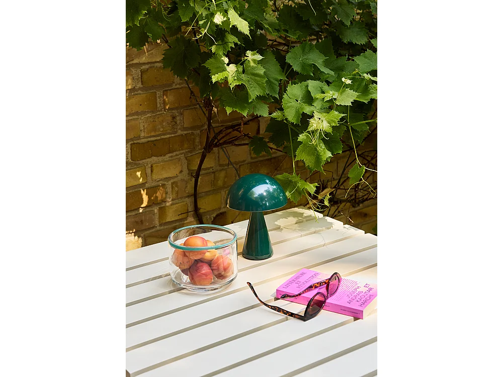 Hübsch Lampe Portable Ferme Petite Fer Iron Vert foncé MUSH