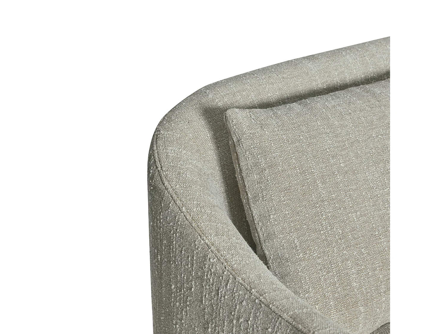 Hübsch Canapé Élégance 3 places Polyester Vert Clair ELEGANCE