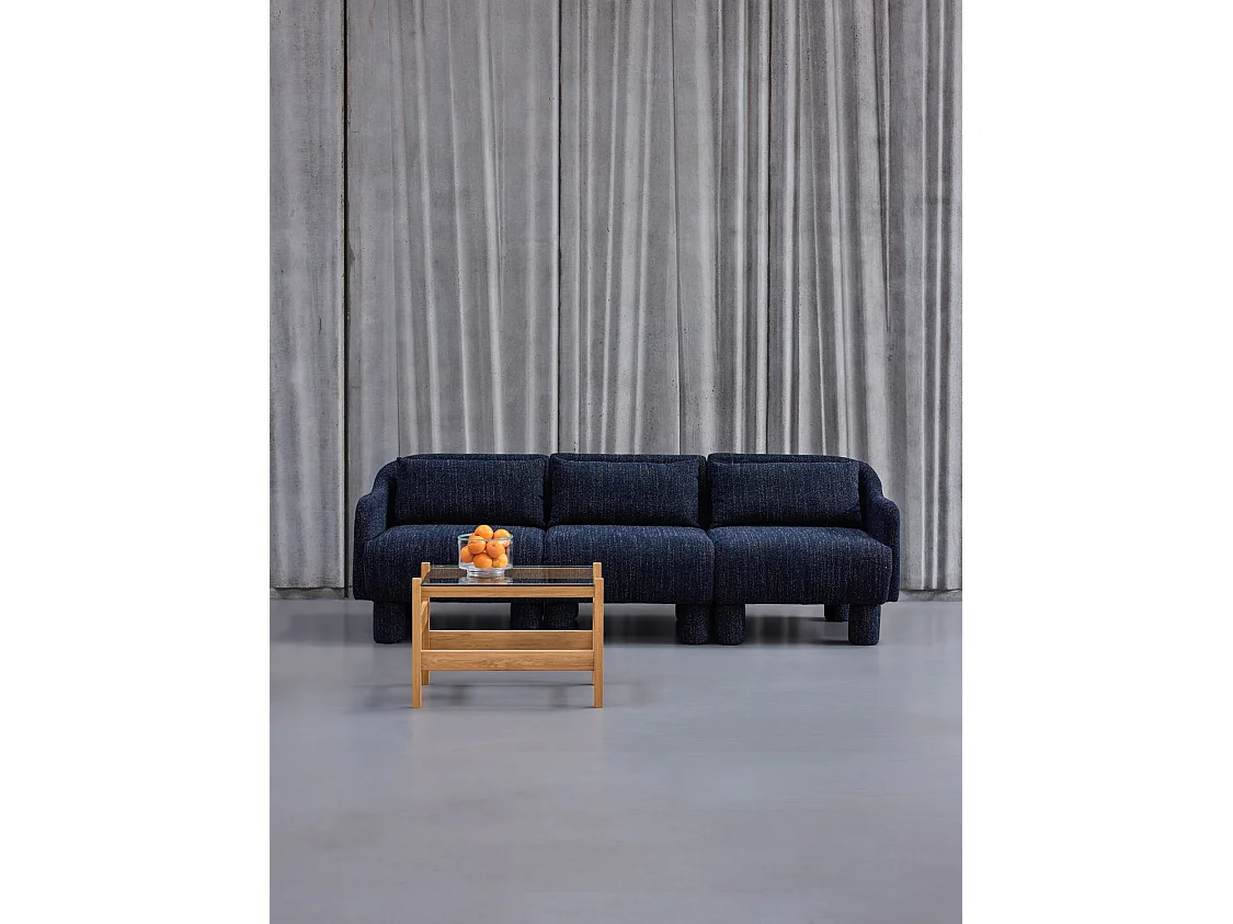 Hübsch Canapé Dark Blue ELEGANCE