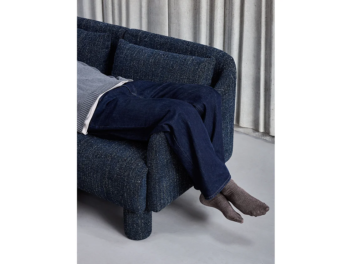 Hübsch Canapé Dark Blue ELEGANCE