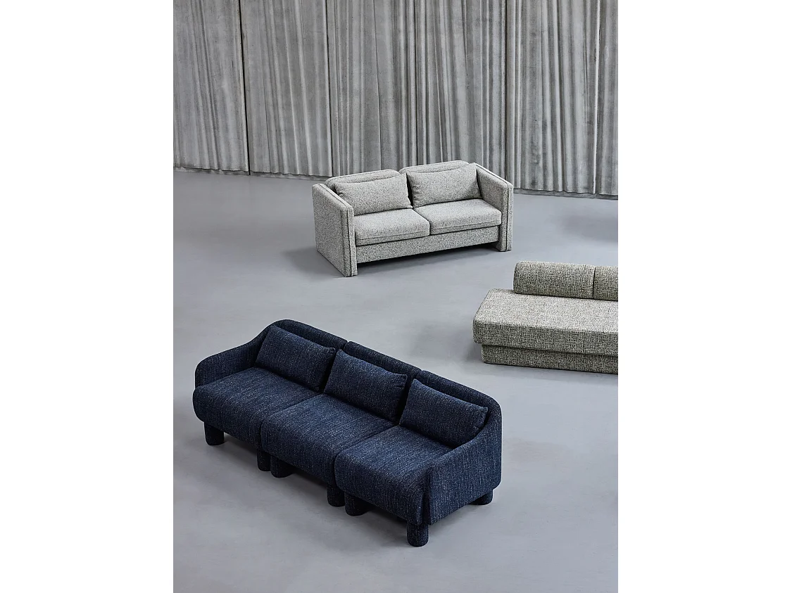 Hübsch Canapé Dark Blue ELEGANCE