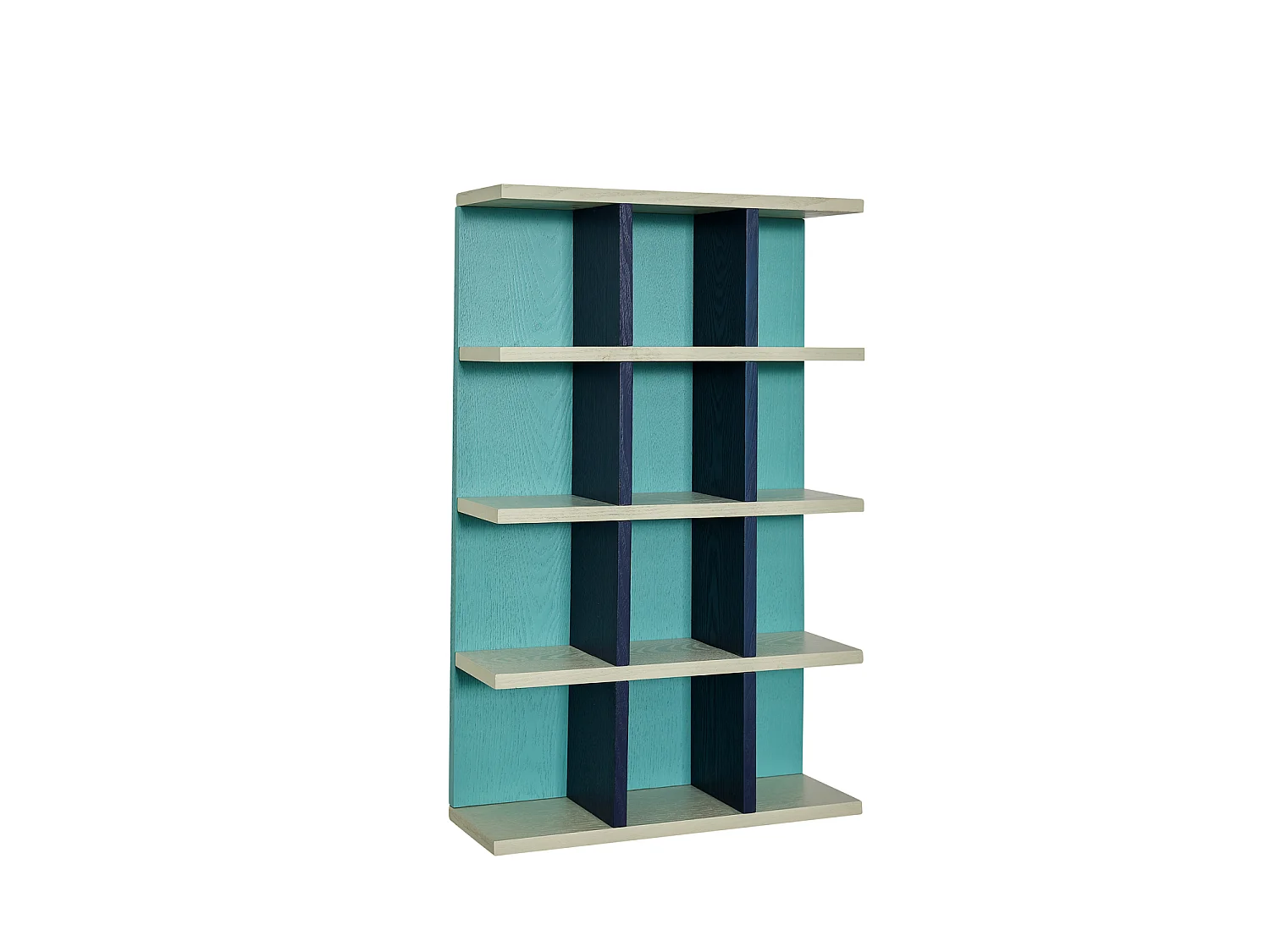 Hübsch Étagère Ash veneer Turquoise/blue/grey GALAXY