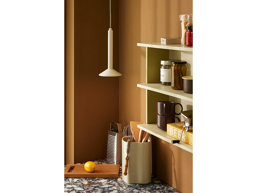 Hübsch Étagère Bois Jaune/Gris PEP