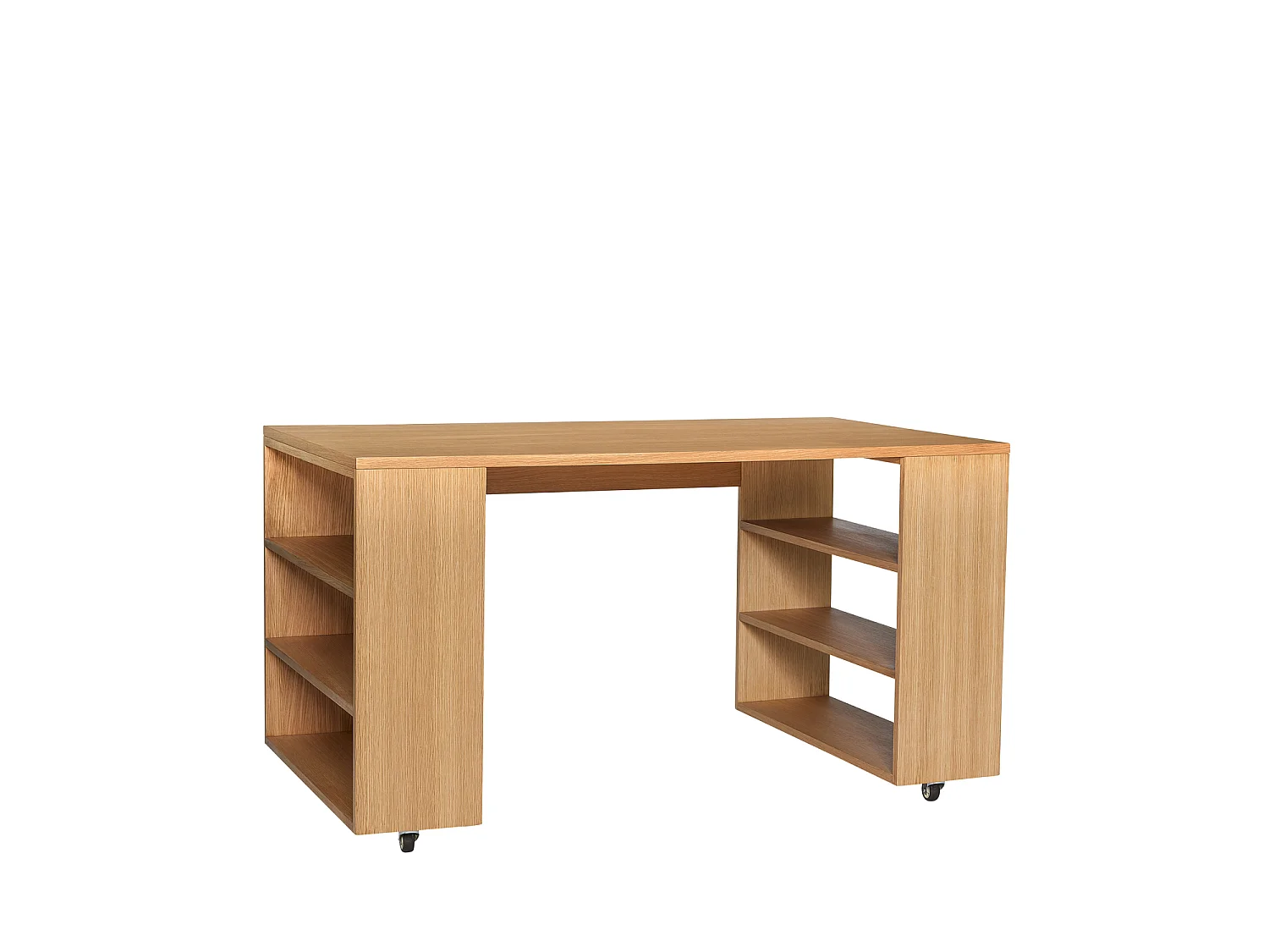 Hübsch Bureau Naturel Bois Utility