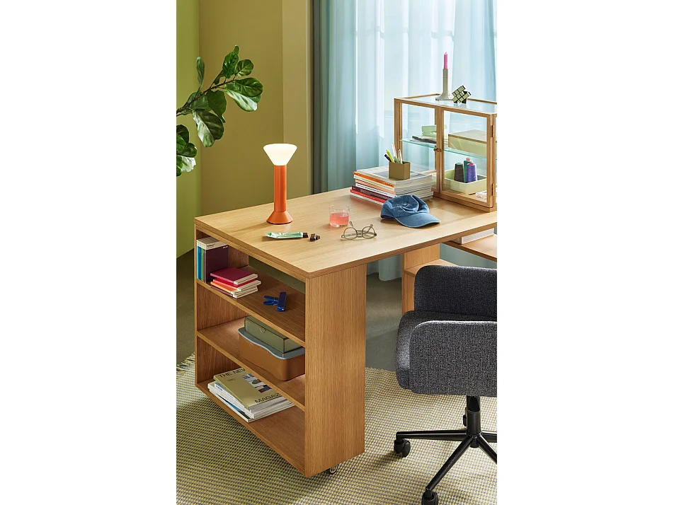 Hübsch Bureau Naturel Bois Utility