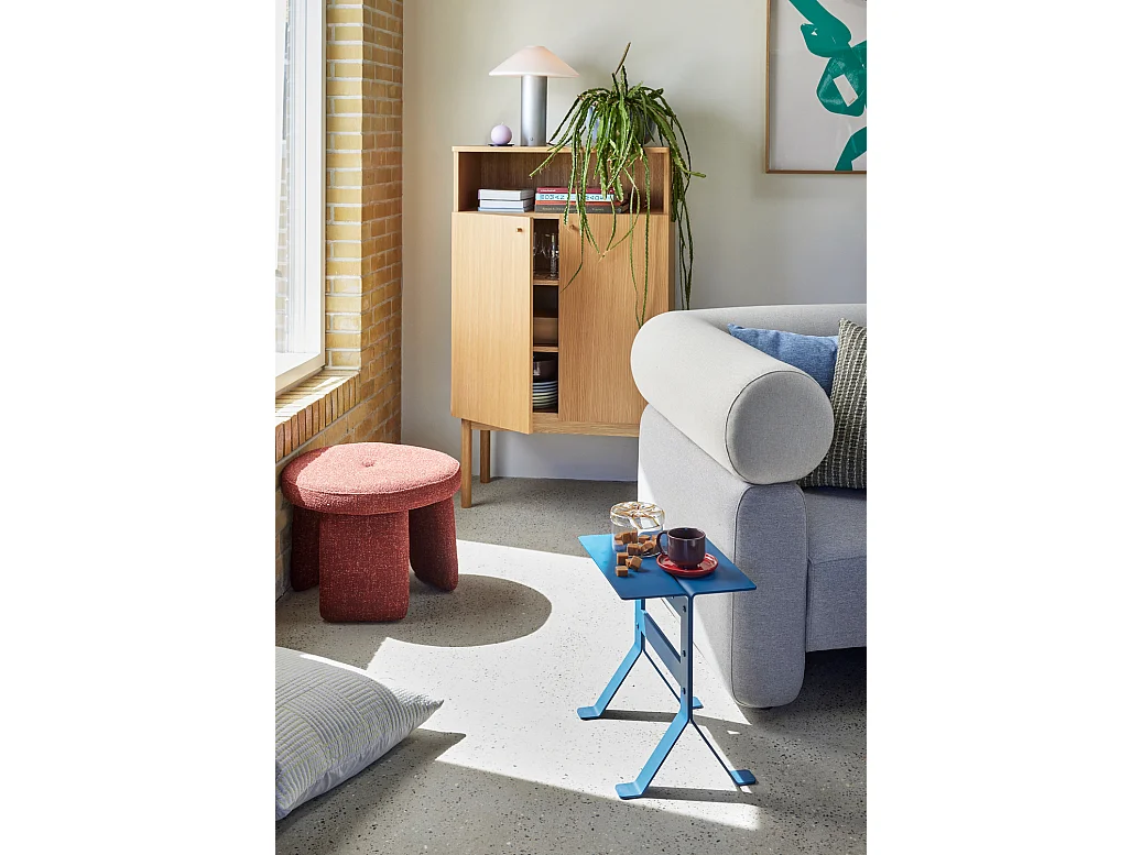Hübsch Table d'appoint Petrol Fold