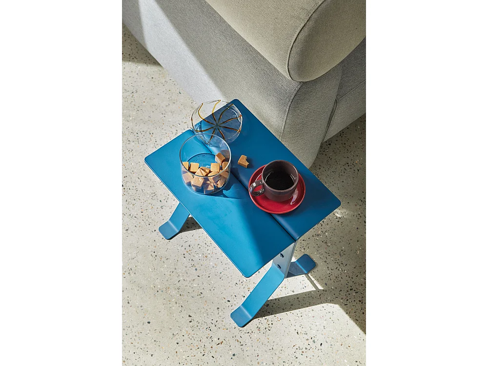 Hübsch Table d'appoint Petrol Fold
