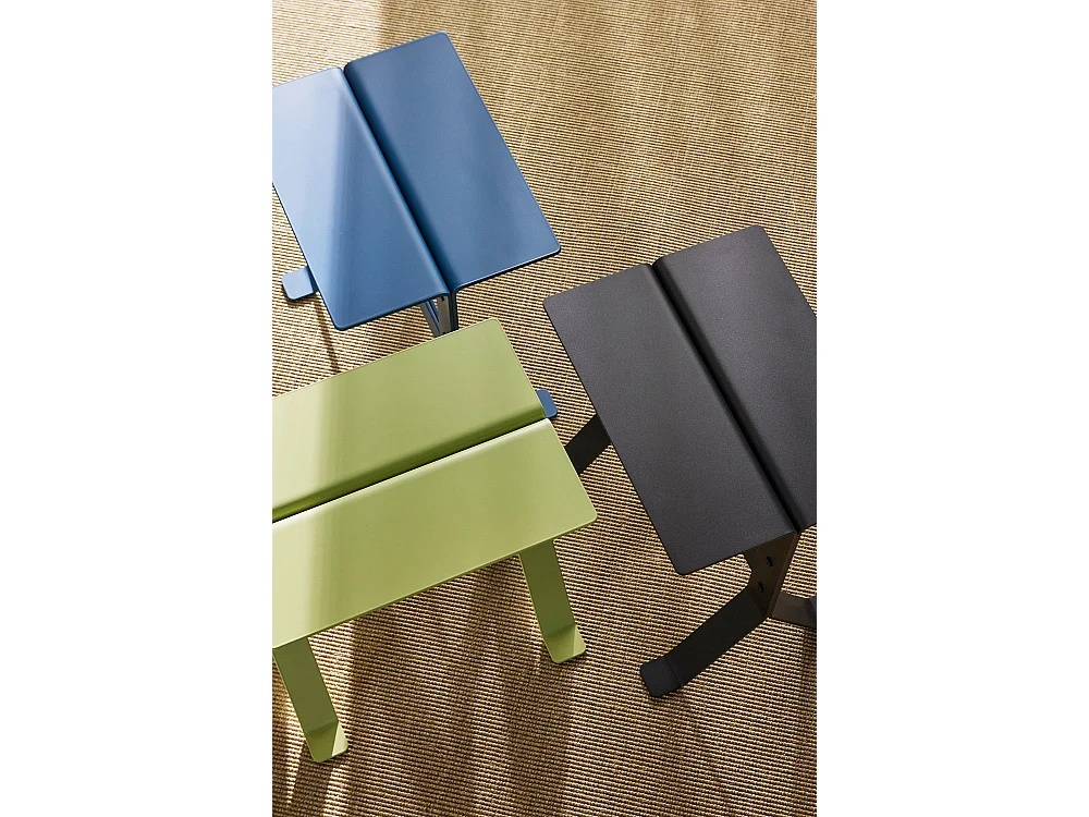 Hübsch Table d'Appoint Noir FOLD