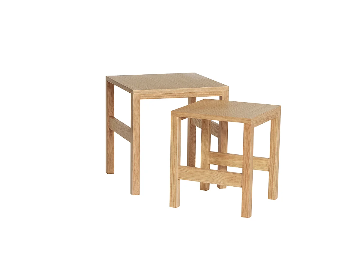 Hübsch Table d'appoint Naturelle Puzzle