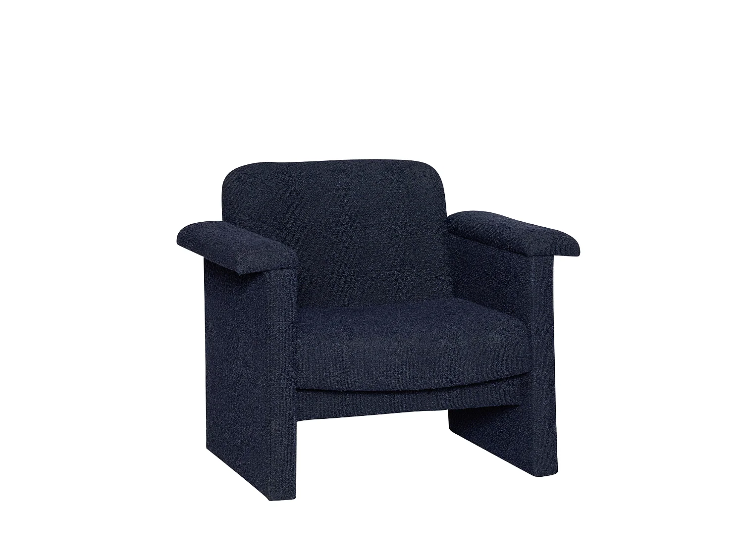 Hübsch Fauteuil lounge  Dark Blue SOFTY