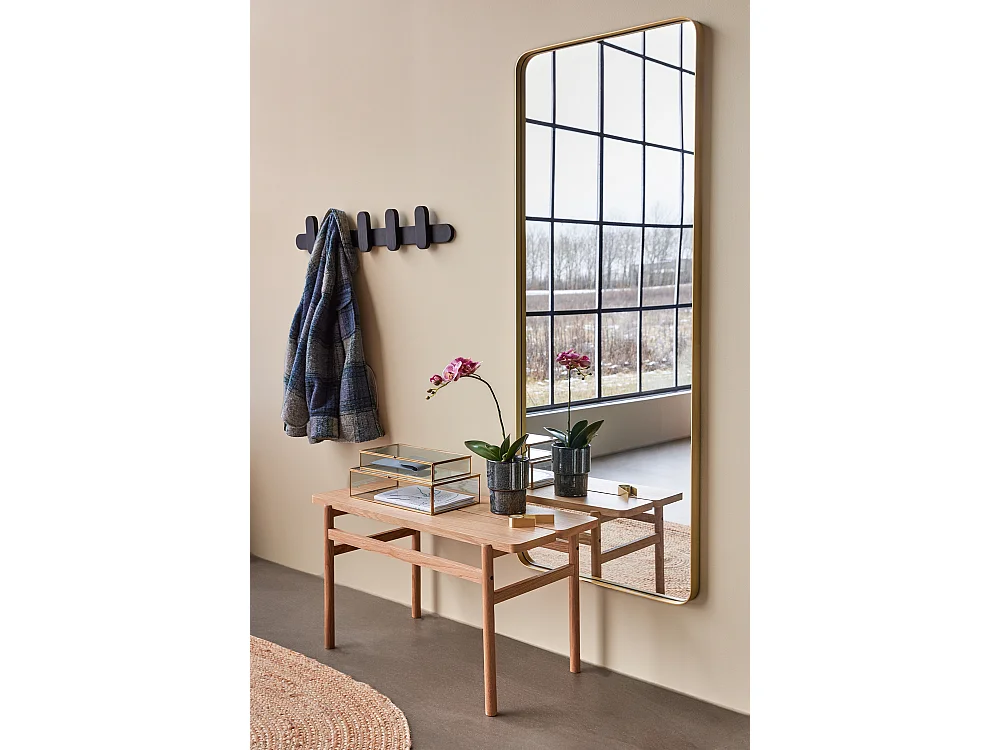 Hübsch Porte-manteau Black MERRY