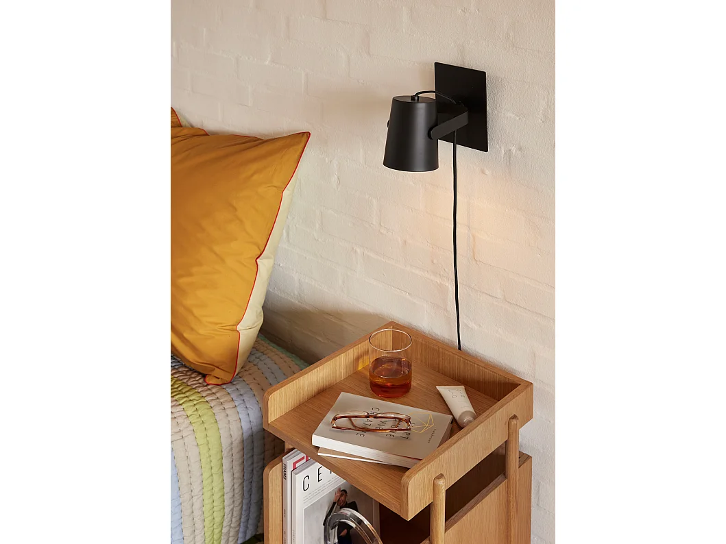 Hübsch Applique Murale Iron Noir ARDENT